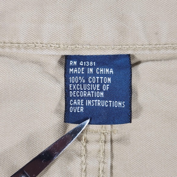 Polo Ralph Lauren Chino Pants Mens 34x30 Khaki Cotton Twill Straight Leg Casual - Picture 12 of 16
